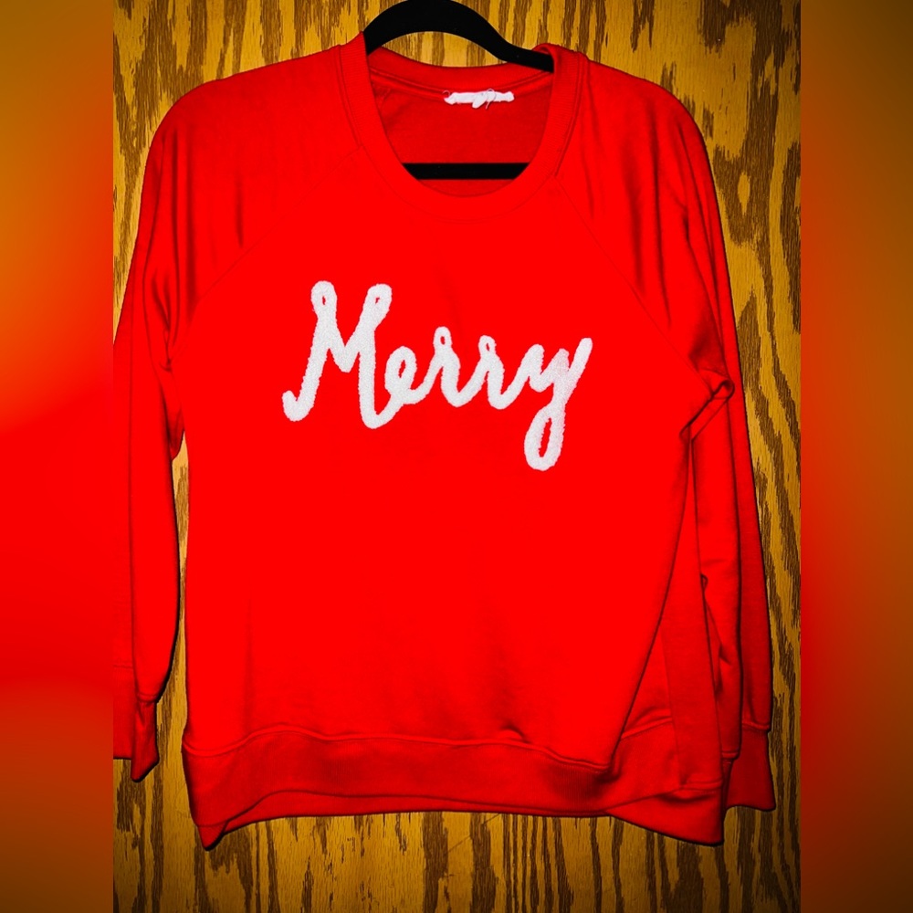 merry sweatshirt